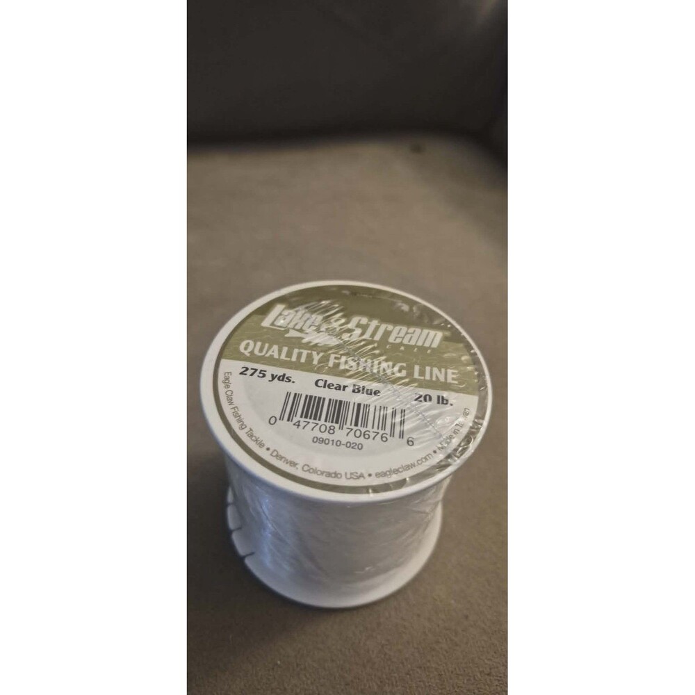 Eagle Claw Lake & Stream Monofilament Fishing Line 20 LB 275 YDS  09011-020